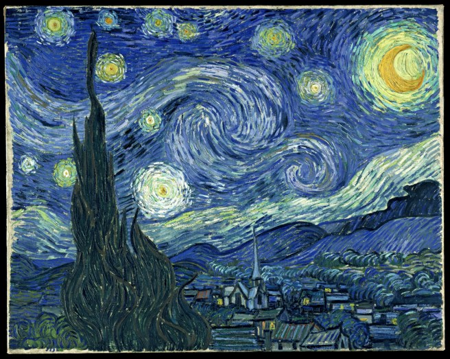 vangogh-starry_night The Starry Night by Vincent van Gogh