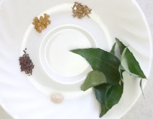 Kadhi ingr Kadhi tempering ingredients