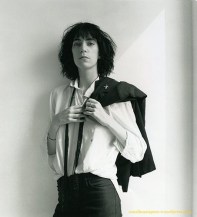 Patti Smith. Cover of Album 'Horses'