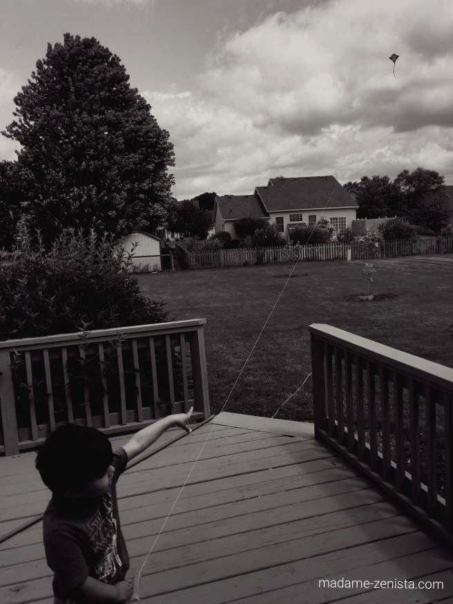 Kite flying, kids, black and white, photography, monochrome, photos