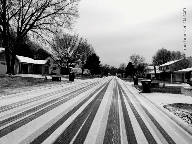 black and white, monochromes, photography, roads, snow,
